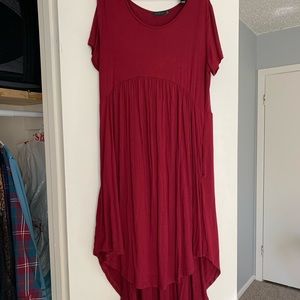 Casual, cotton, high low